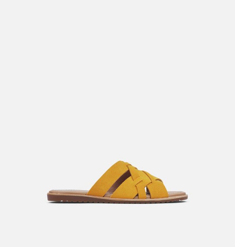 Sorel Dam Slides Gula - Ella™ Sandal - ZNU-319208